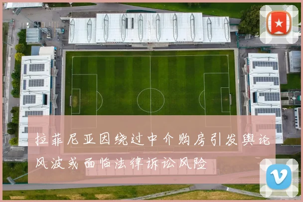 拉菲尼亚因绕过中介购房引发舆论风波或面临法律诉讼风险